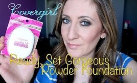 Covergirl Ready, Set Gorgeous Powder Foundation - Review & Demo