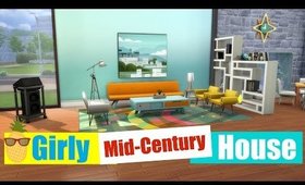 TS4 Mid Century Modern House (Includes Bowling Night Stuff)