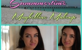 Summer Time Makeup using ONLY Maybelline Products! | kackierose
