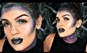 Avante Garde Galaxy Makeup DIY/How To | Collab with SimplyAlex & LaurenMae16