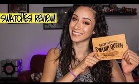 Grav3yardgirl x Tarte Swamp Queen Palette || Swatches and Makeup Review