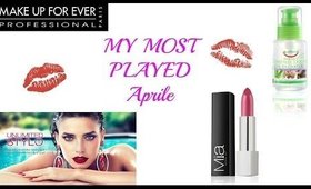 MY MOST PLAYED Aprile coll Flomakeup