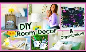 DIY Room Decor 2015 ♡ Organization + Decorations for Your Room!!