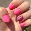 Pink & Sparkly Zebra!
