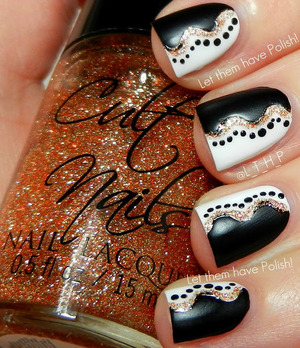 This look features Fetish, Blaze and Tempest by Cult Nails 