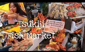 Tsukiji Fish Market Food Vlog