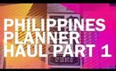 Philippines Planner Haul Part 1