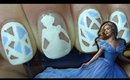 Cinderella nail art design ♥ Cinderella Disney movie 2015 Nail Art