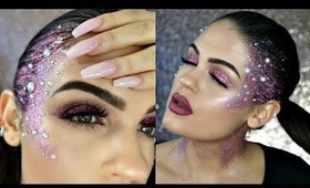 Pink #GLITTAH Cut Crease Makeup Tutorial | Julia Salvia