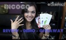 INCOCO Nail Applique Demo - Review - Giveaway (OPEN)