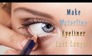 Get Eyeliner to Stay in Your Waterline Longer!