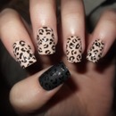 Cheetah Nails 