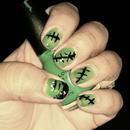 Frankenstein Nails!!!