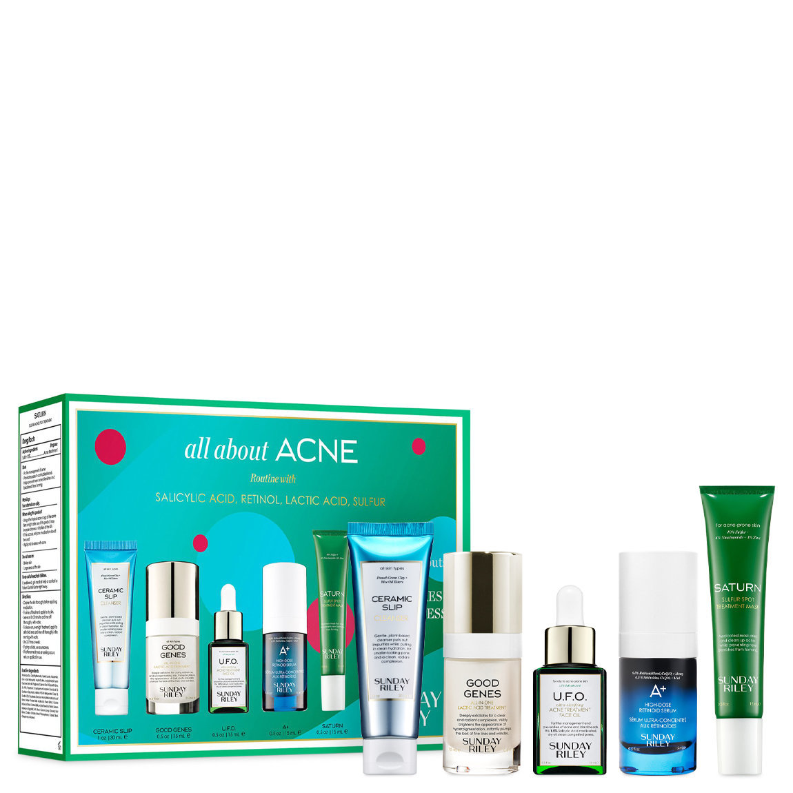 Sunday Riley All About Acne Kit alternative view 1 - product swatch.