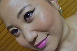 I <3 winged eye liner!!