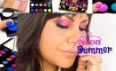 *.* PINK NeOn Summer *.* | Tutorial paso a paso ➡ Electric Palette