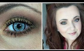 Glamorous Golden Smokey Eye  (All Drugstore Products!)