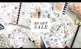 50% OFF EVERYTHING - PLANNER STICKERS SALE! | Love, Charmaine Stickers