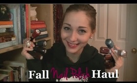 Fall Nail Polish Haul