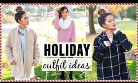 Cozy Holiday Looks! Festive Outfit Ideas!