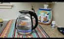 HadinEEon Electric Kettle 1.7L Glass 30 seconds boiling