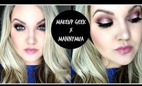 GRWM: Makeup Geek x MannyMUA Palette