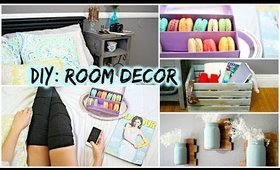 DIY Room Decor for Cheap! Tumblr + Pinterest Inspired