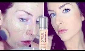 NEW! Rimmel Lasting Finish Breathable Foundation Review/Demo