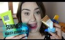 Summer Beauty Essentials| MakeupByLaurenMarie