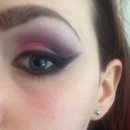 Pink/purple eye look :) 
