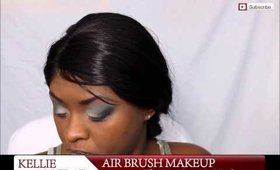 How to Airbrush Makeup: Urban Green