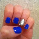 Royal Blue Nails 😍