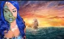 Tutorial media sirena - mermaid morphing girl - halloween 2017