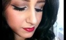 How To: Winged Eyeliner and Red Lips!