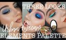 URBAN DECAY ELEMENTS PALETTE | Three Looks One Palette