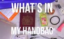 What's In My Handbag: Travel Edition | Lily Pebbles