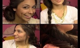 Cute and simple NO heat summer hairstyles!