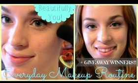 Everyday Makeup Routine + GIVEAWAY WINNERS!!! + Acne Vlog 05 | Beautifully You! Ep.06
