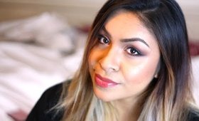 GRWM | 23rd Birthday Makeup Full Coverage Foundation Routine with Zoeva Palette