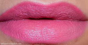 My FAAAVE blue tone bubble gum pink!! I just LOVE this shade!! i wear it ALL the time. Summer go-to shade for sure! This shade is one of the Kate Moss mattes (red tube).