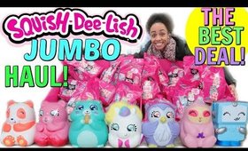 JUMBO SQUISH DEE LISH HAUL! THE BEST DEAL! WE GOT A RARE!