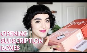 Opening Subscription Boxes | Birchbox + Vinyl Me, Please