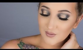 Smoky Blue & Gold | NAKED SMOKY PALETTE TUTORIAL