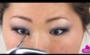 Easy black smokey eyes makeup tutorial for asian monolids