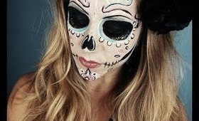Sugar Skull   Dia de los Muertos  Day of the Dead Makeup