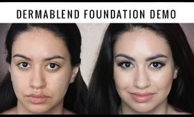Dermablend Smooth Liquid Camo Foundation Demo & Review