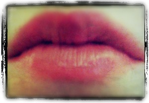 Just some lipgloss.