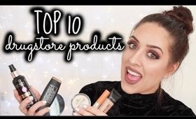 Top 10 Drugstore Makeup Products