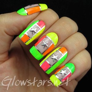 Read the blog post at http://glowstars.net/lacquer-obsession/2015/01/neon-colour-blocking-and-stars/