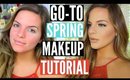 My GO-TO Spring Makeup Look! Long lasting & Heat Proof | Casey Holmes